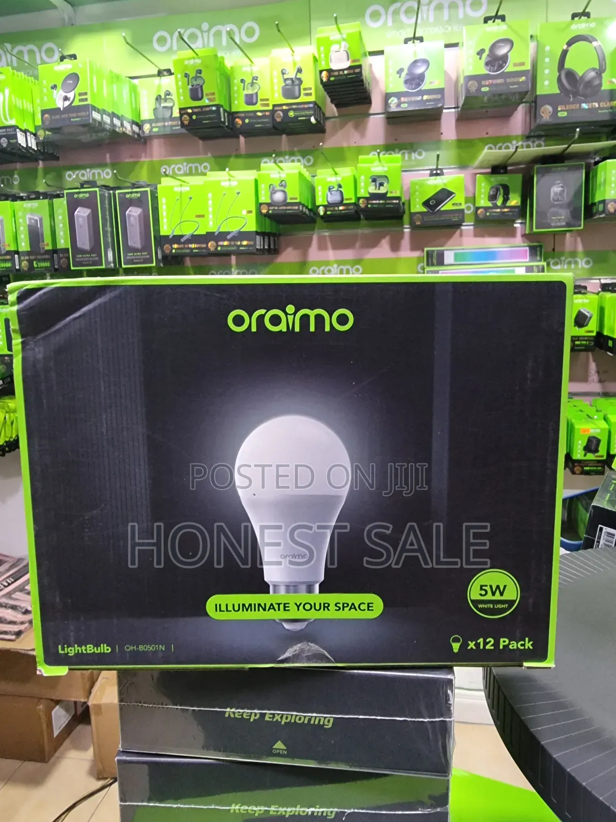 Oraimo Lightbulb 12pcs 5w Led Light Bulb
