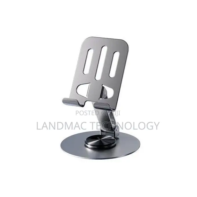 360 Degree Rotating Cell Phone Holder - Silver