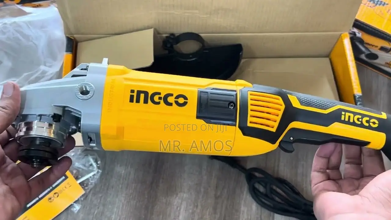 2000 Watt 7-Inches Angle Grinder With Auxiliary Handle - Ag20001