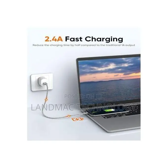 Micro Usb to Usb-C Adapter – 20cm Otg Converter Cable
