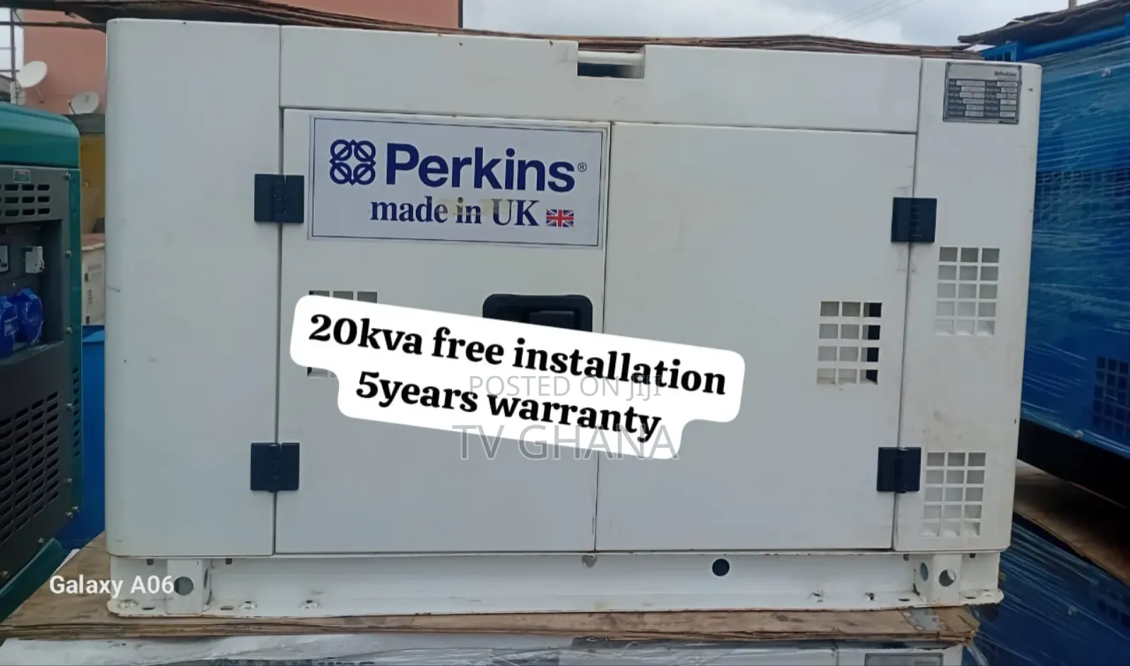 Quiet Strength for Big Needs Perkins 20kva Diesel Generator