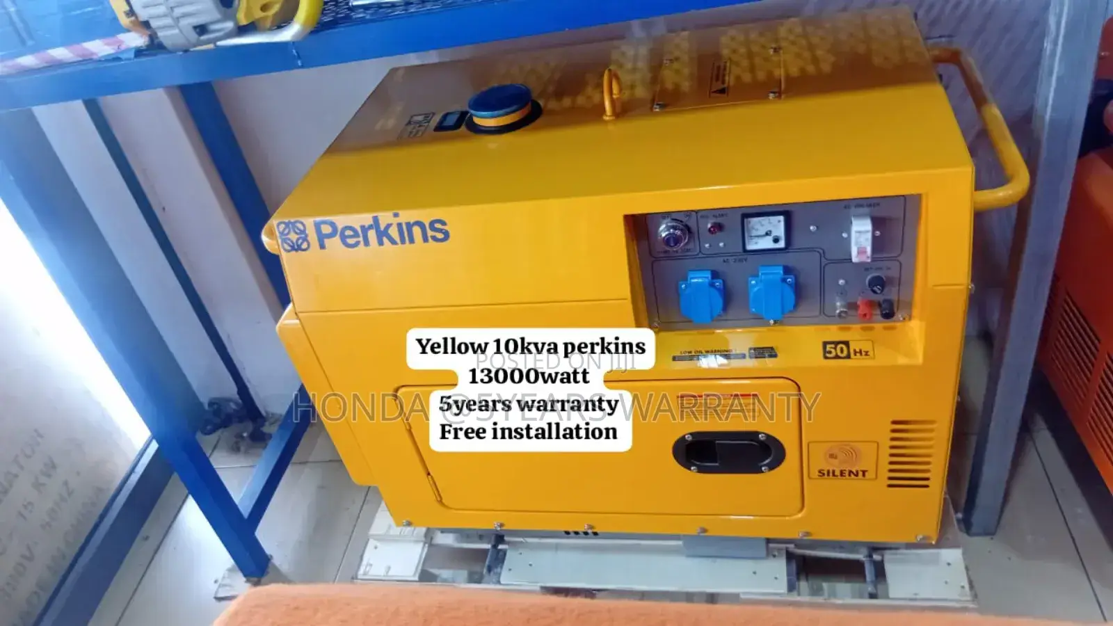 Fusion Energy Perkins 10kva 13000watt Generator Diesel 10kva