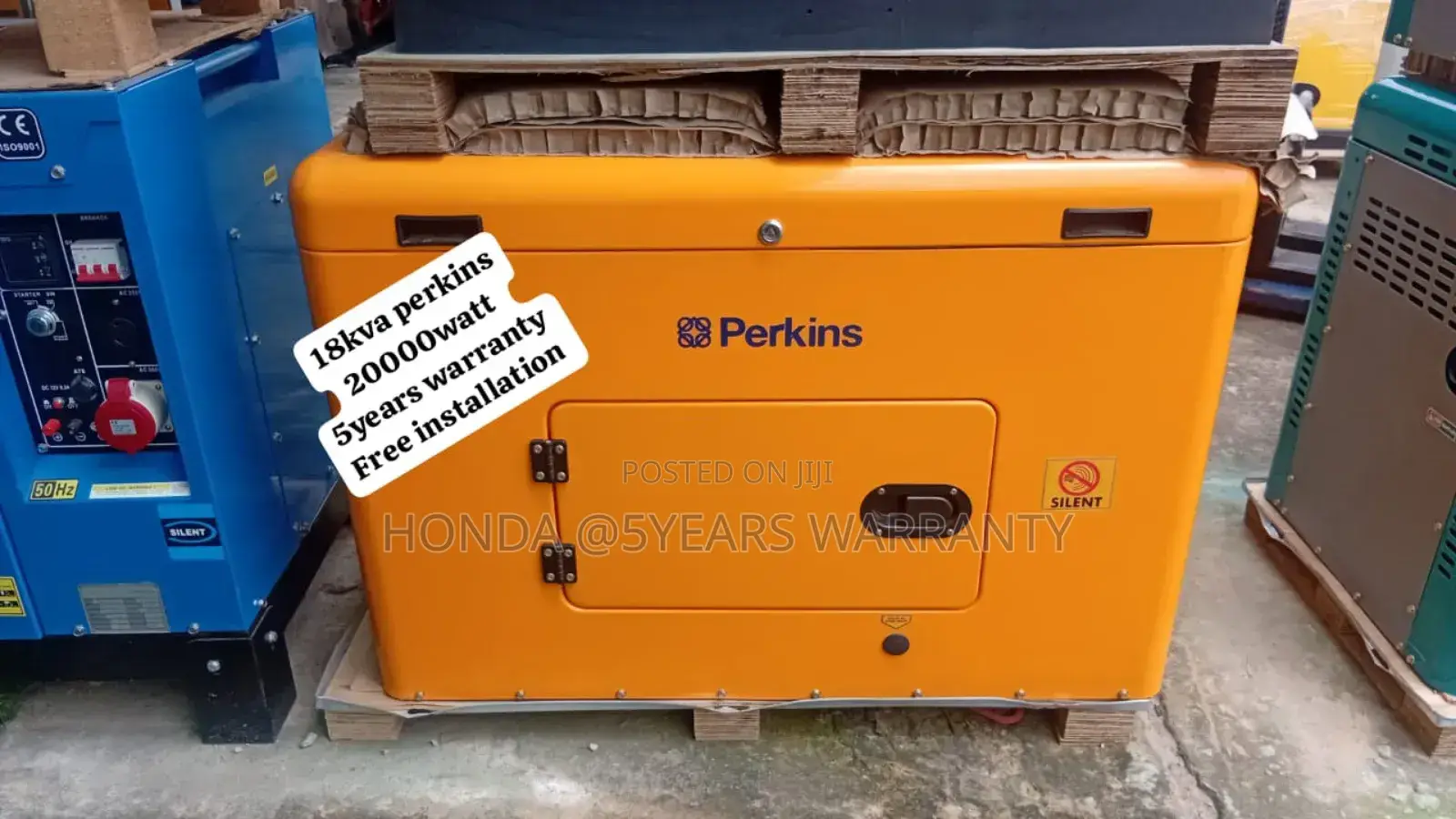 Zoom Energy Systems Perkins 18kva 20000watt Diesel Generator