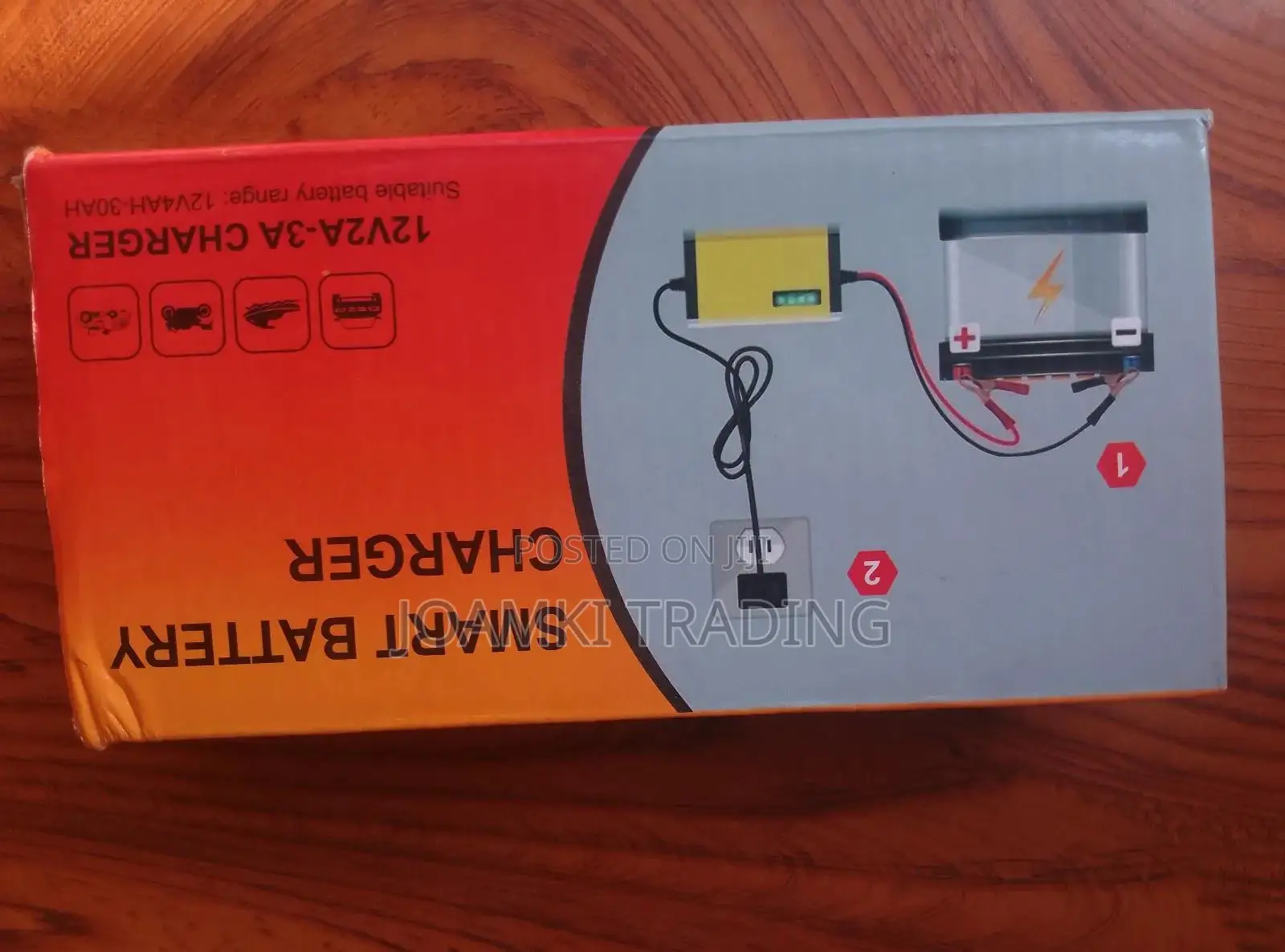 12v Battery Charger For Car, Motor Etc