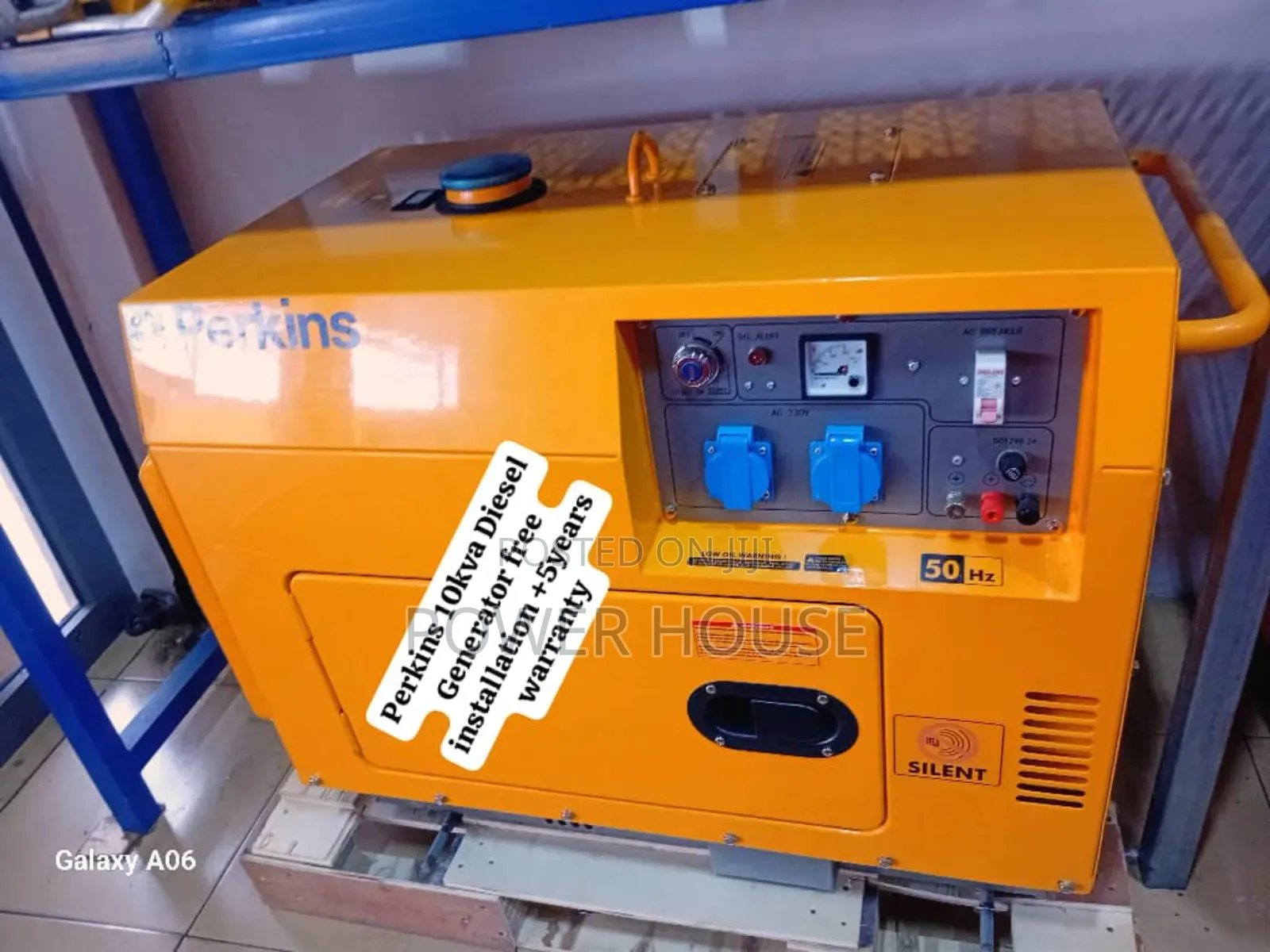 Energy United Perkins Diesel Generator 10kva Silent