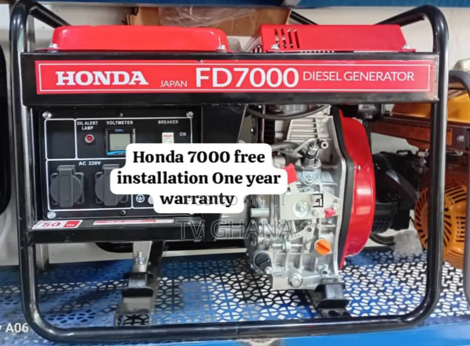 Auto Ship Off Feature Honda Fd7000 Diesel Generator 10kva