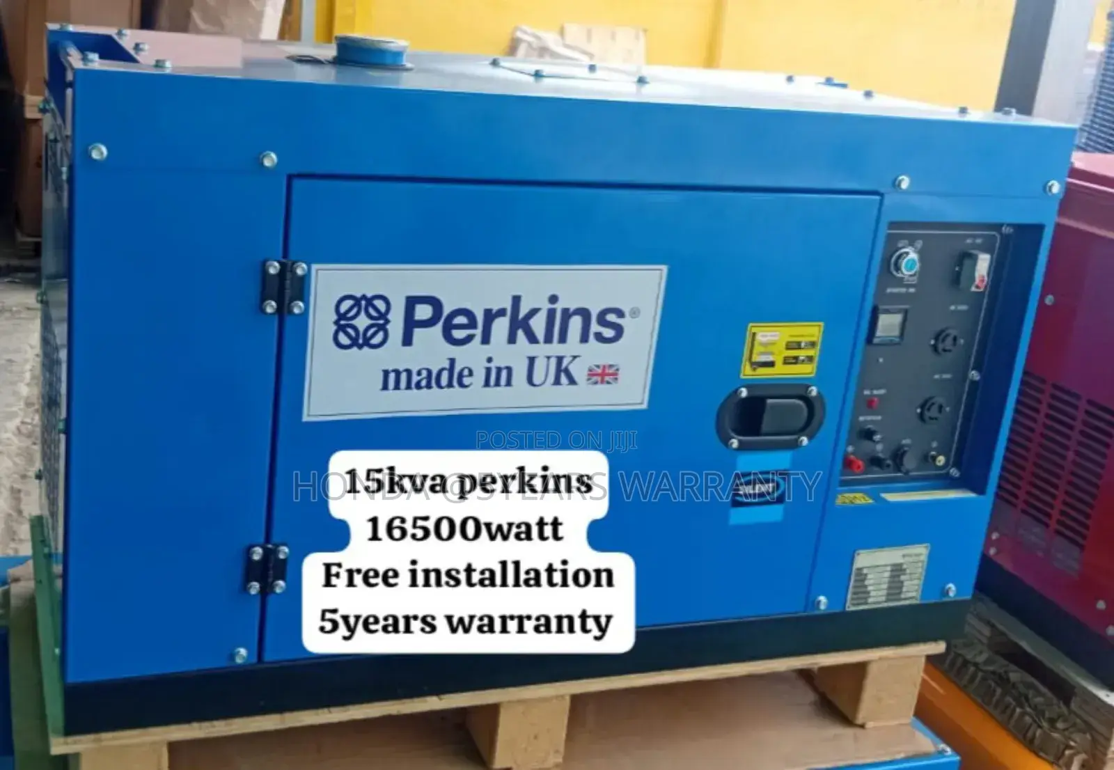 Play Energy Systems Perkins 15kva 16500watt Generator Ats