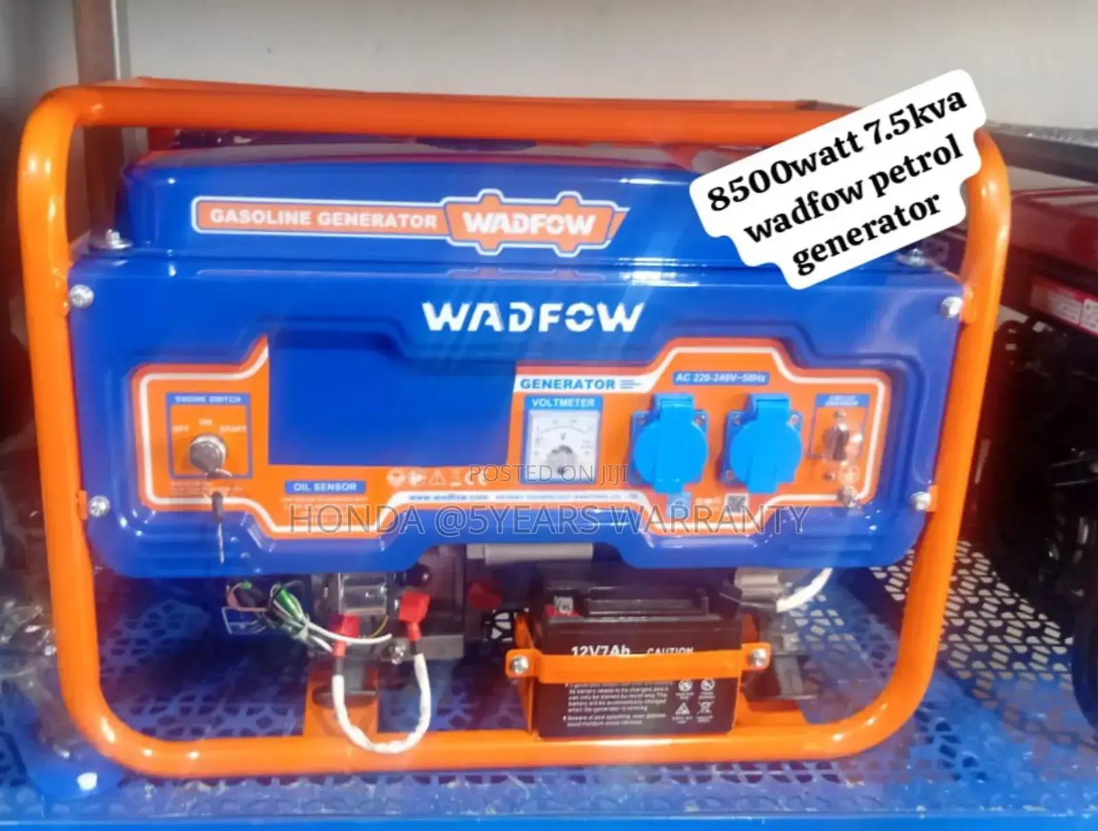 Chirpy Energy Wadfow Petrol 7.5kva 8500watt Generator 7.5kva