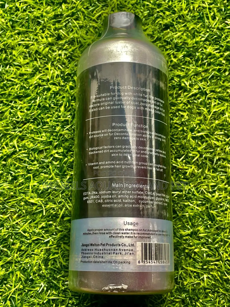 Whitening Shampoo for Dogs N Cat