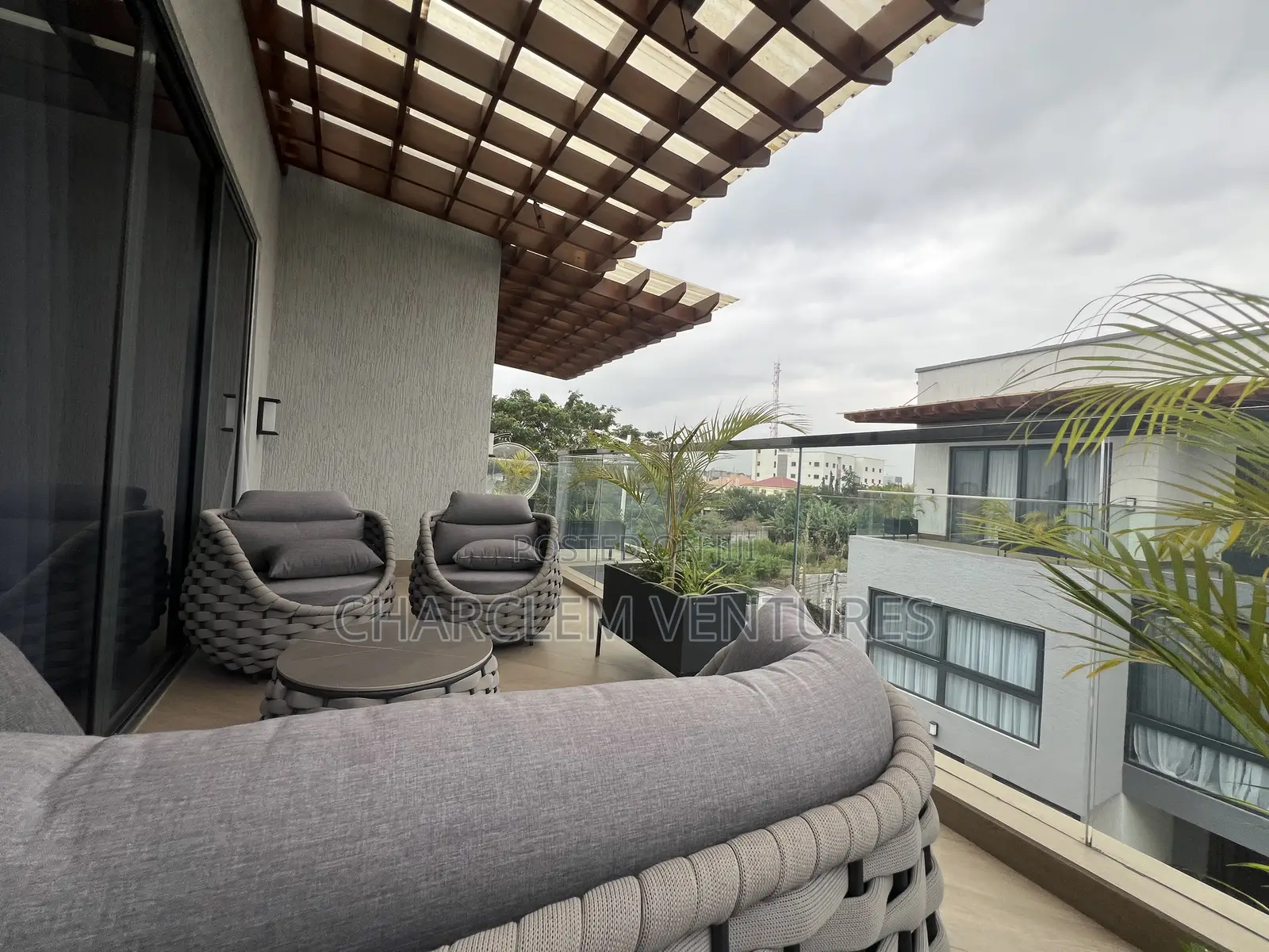 Furnished 4bdrm Townhouse / Terrace in Charclem Ventures, Roman Ridge