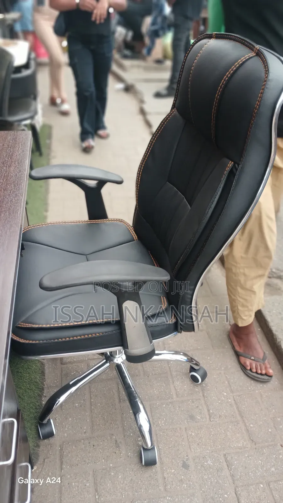 Executive Chair and Desk