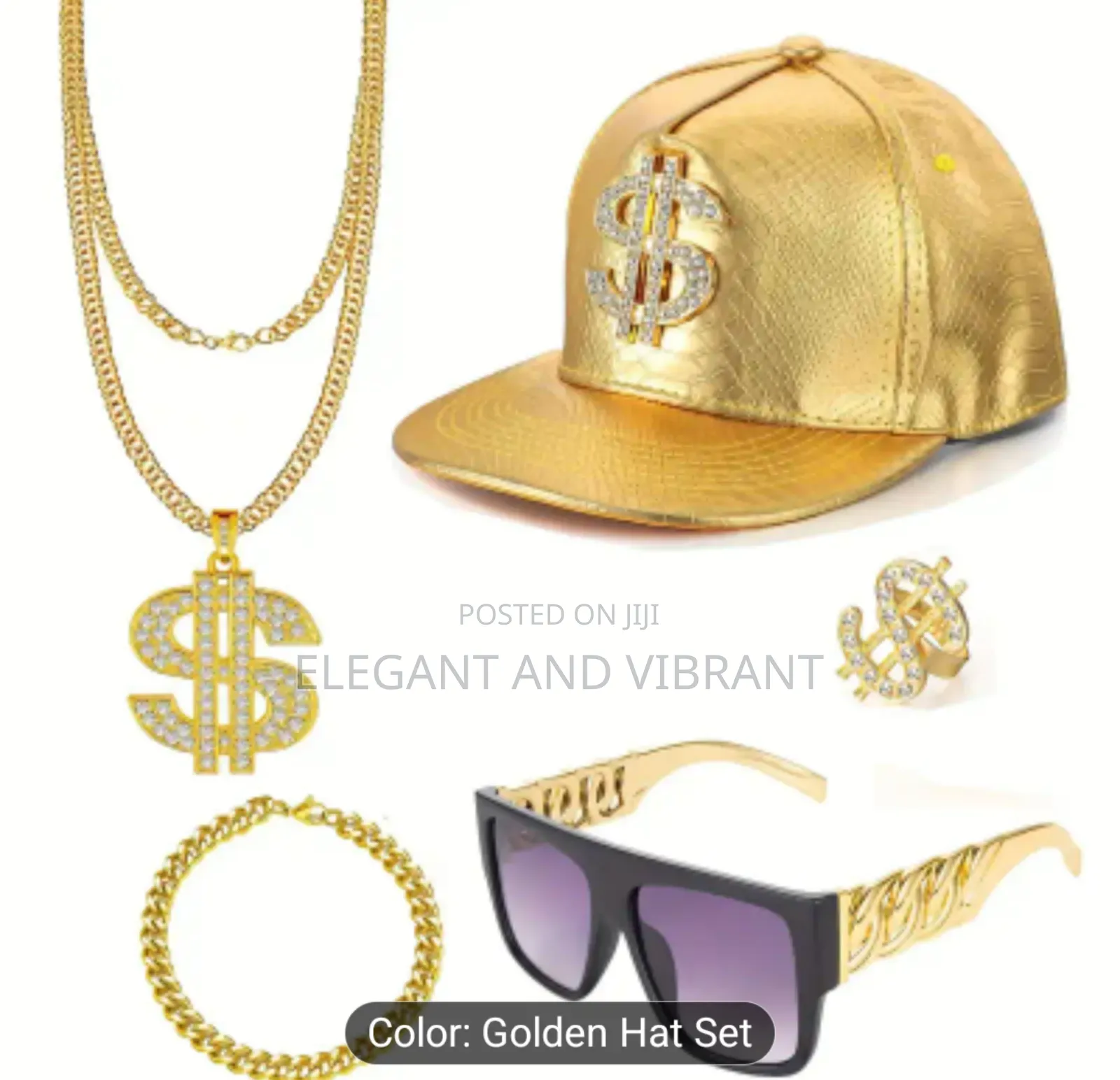 Mens Fashionable Jewellery Set of 5.