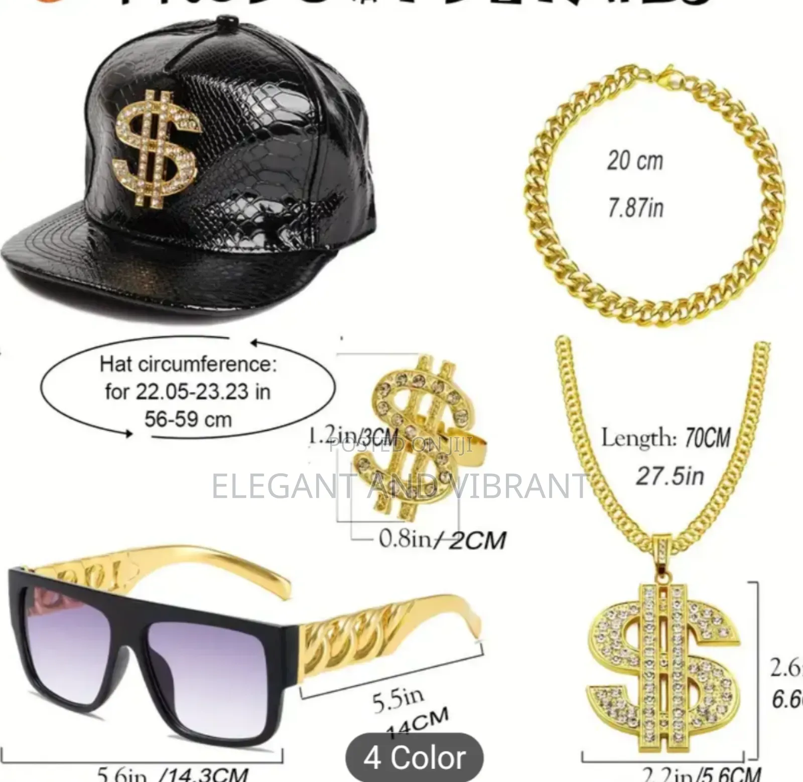Mens Fashionable Jewellery Set of 5.