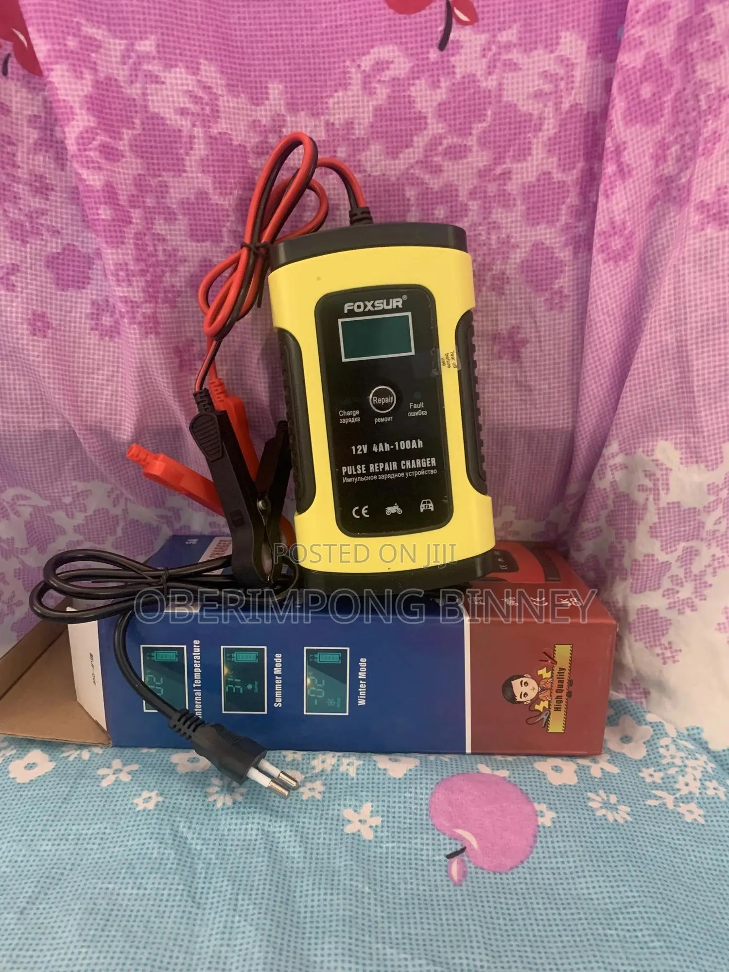 Car Battery Charger 12v(4-100ahs) Battery Charger
