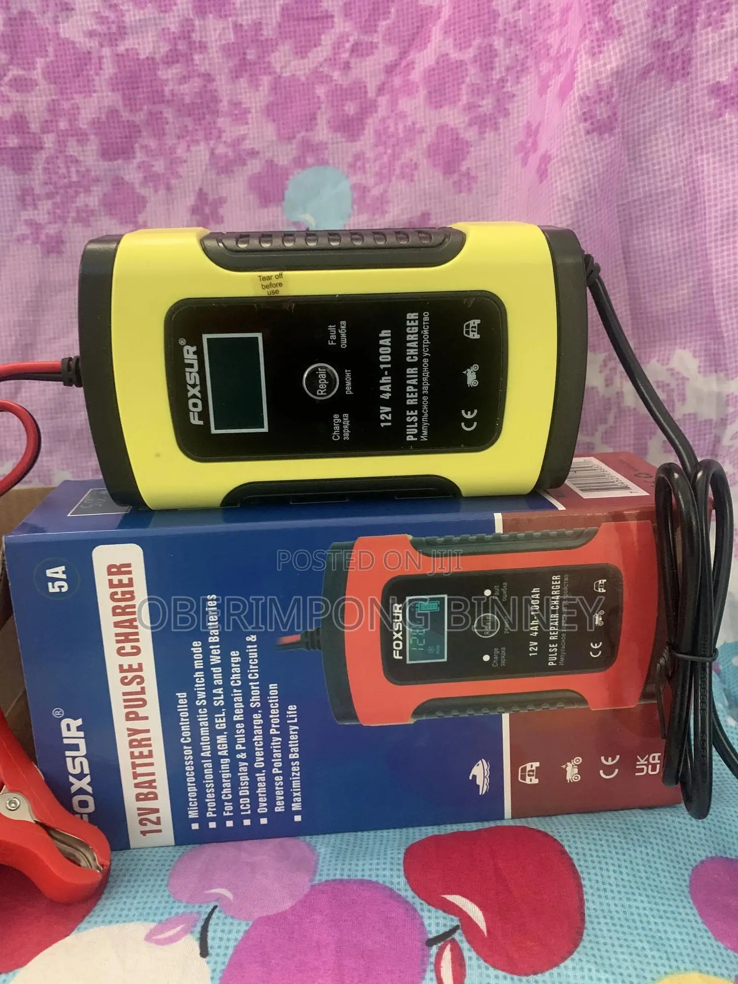 Car Battery Charger 12v(4-100ahs) Battery Charger
