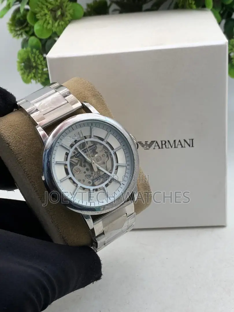 Emporio Armani Mechanic Chain Watch