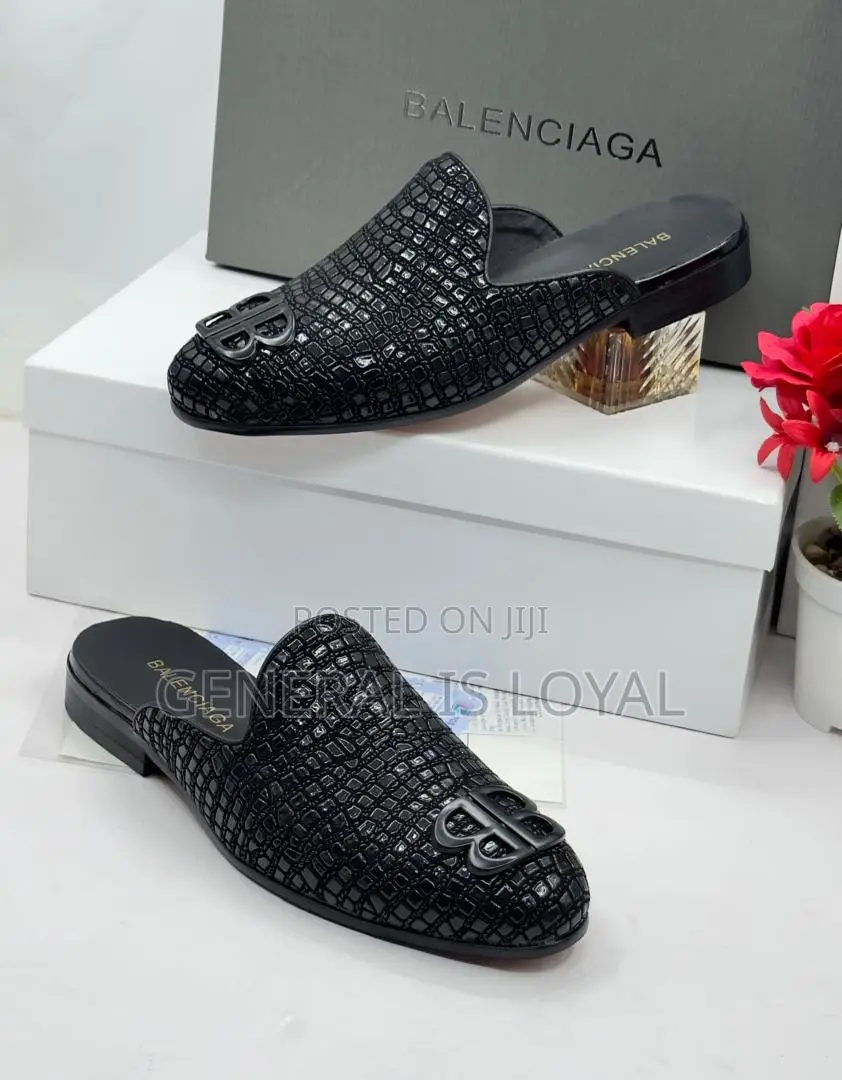 Balenciaga Black Halfshoe