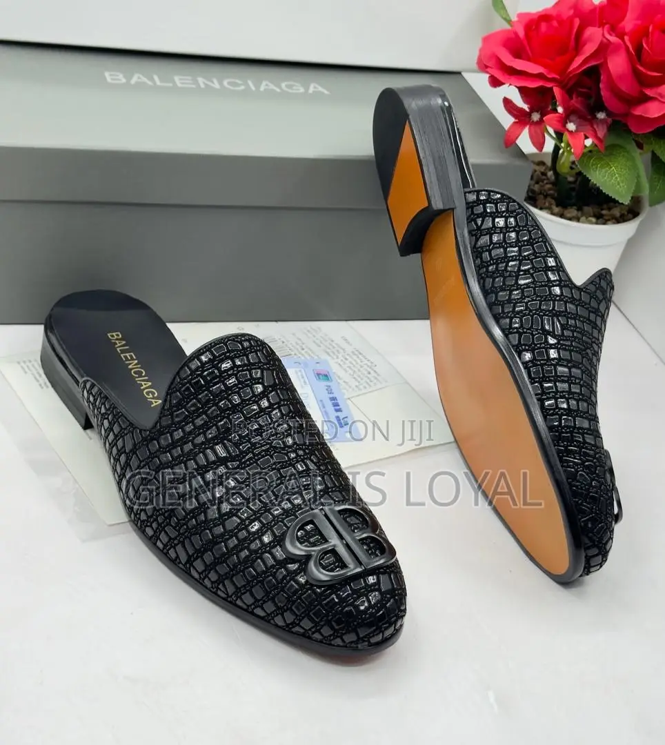 Balenciaga Black Halfshoe