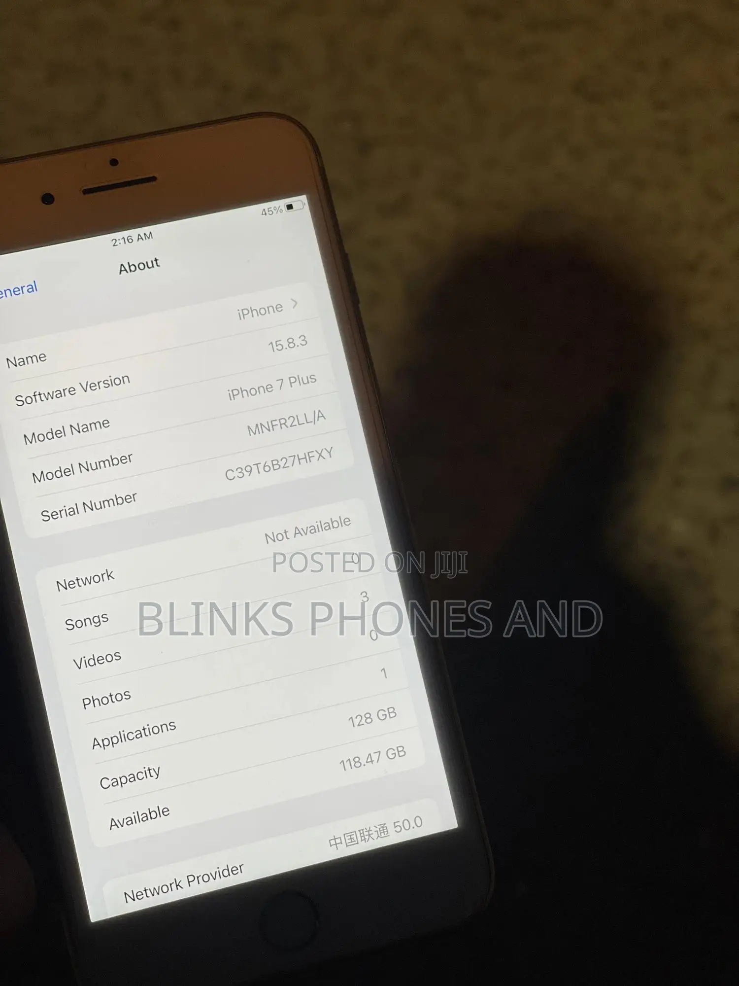 Apple iPhone 7 Plus 128 GB Rose Gold
