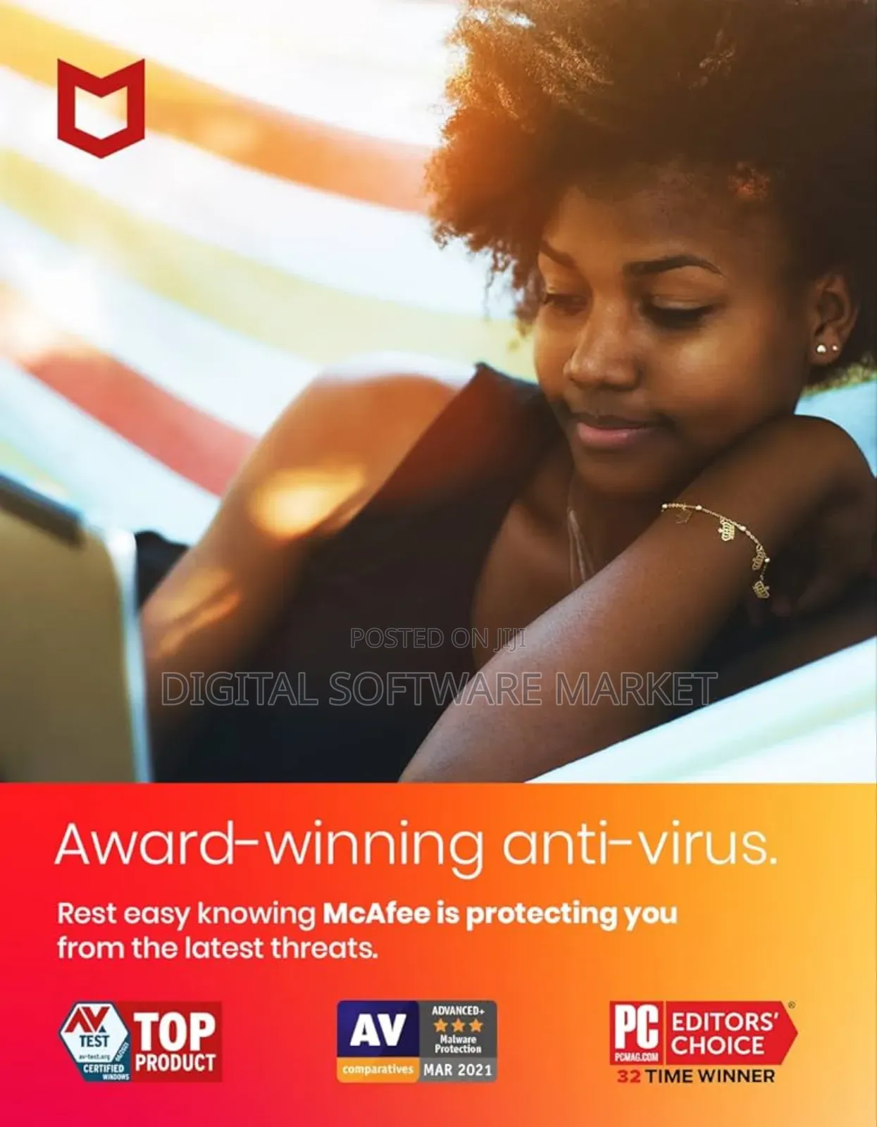 McAfee Internet Security 3 Devices 1 Year Windows/Mac