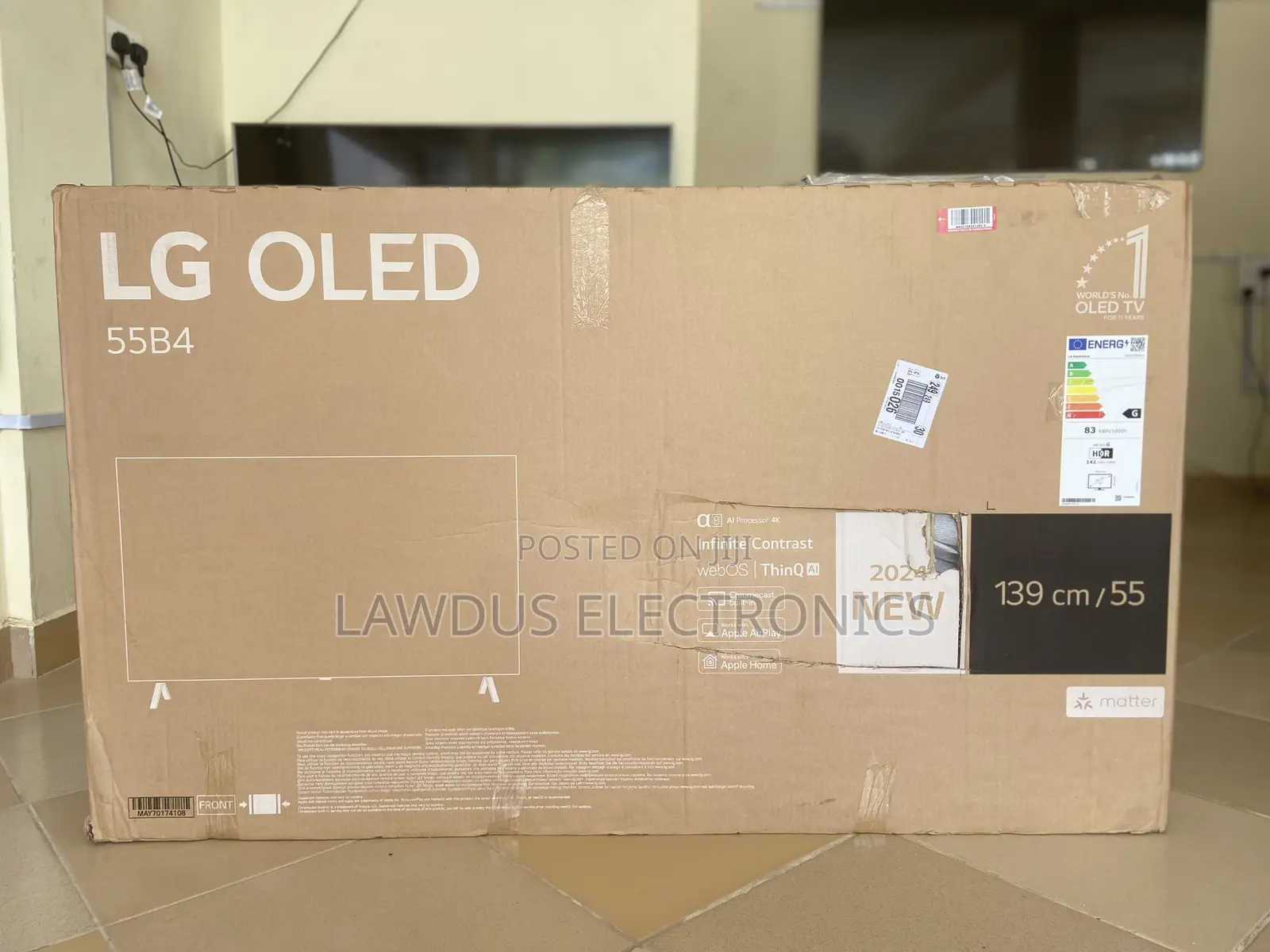 Lg Oled Evo 55 Inches 2024/2025 Model