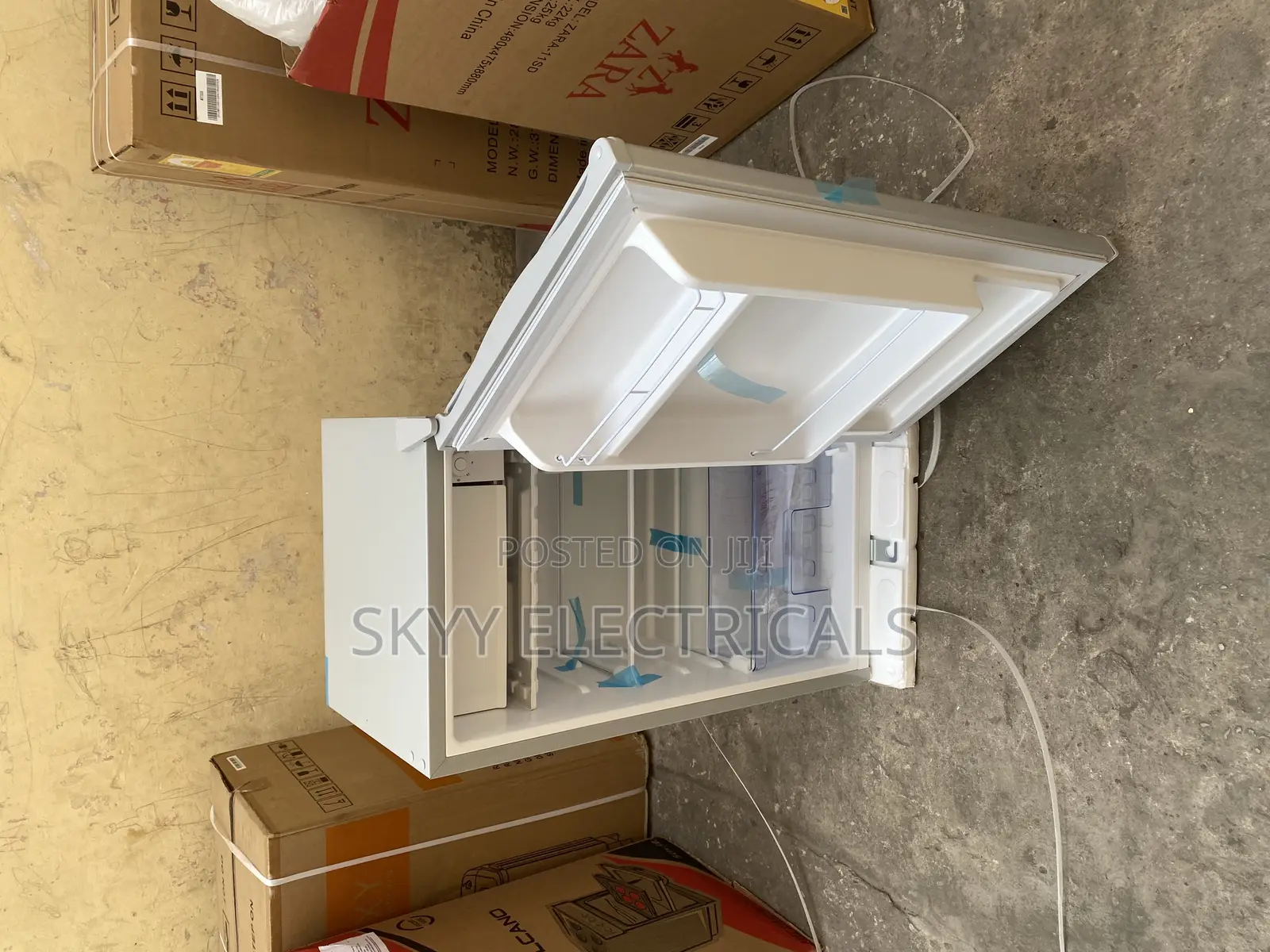 Compact Zara 80liters Single Door Table Top Fridge