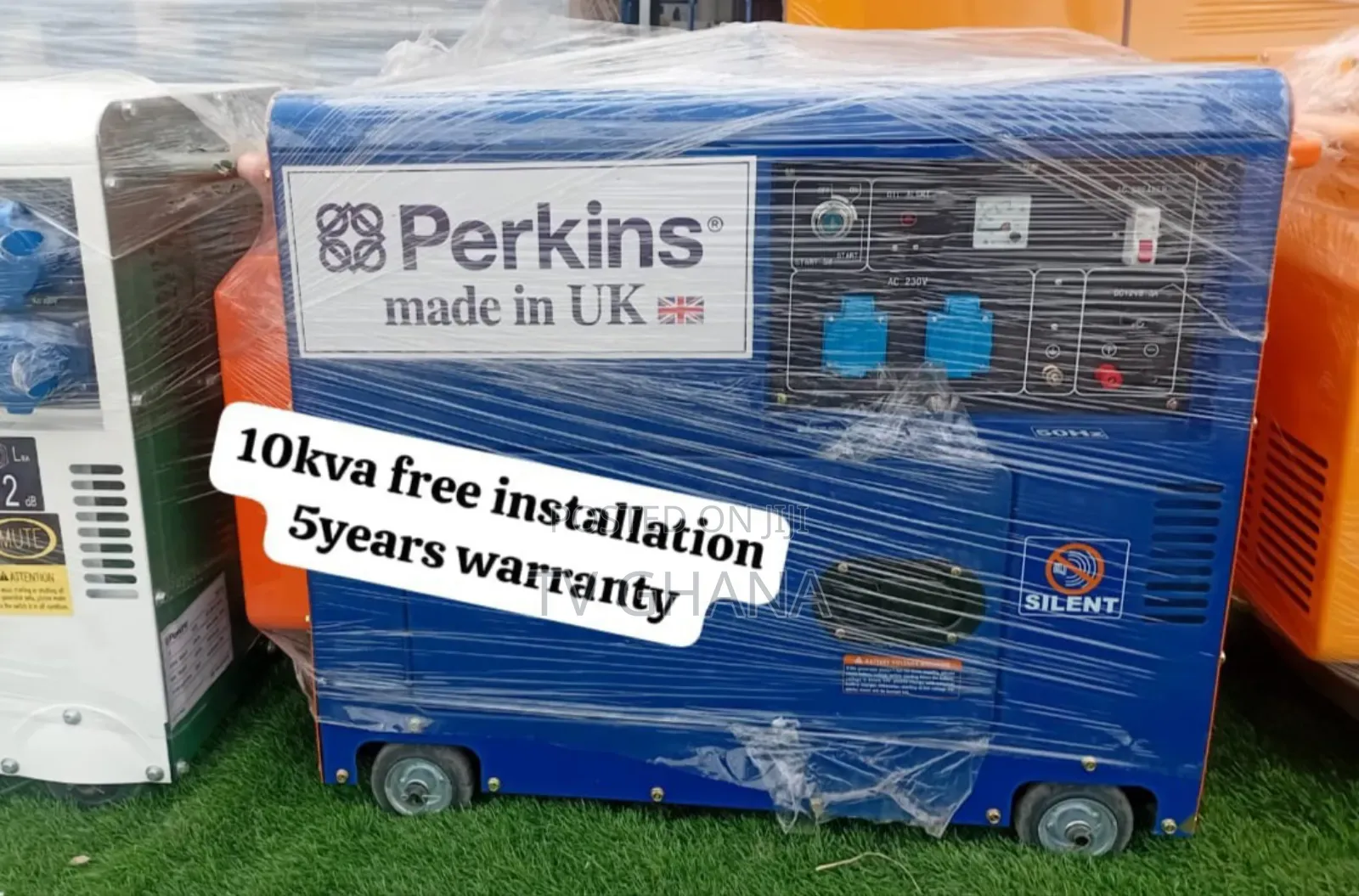 Smooth Start Solid Output Perkins 10kva Diesel 13000watts