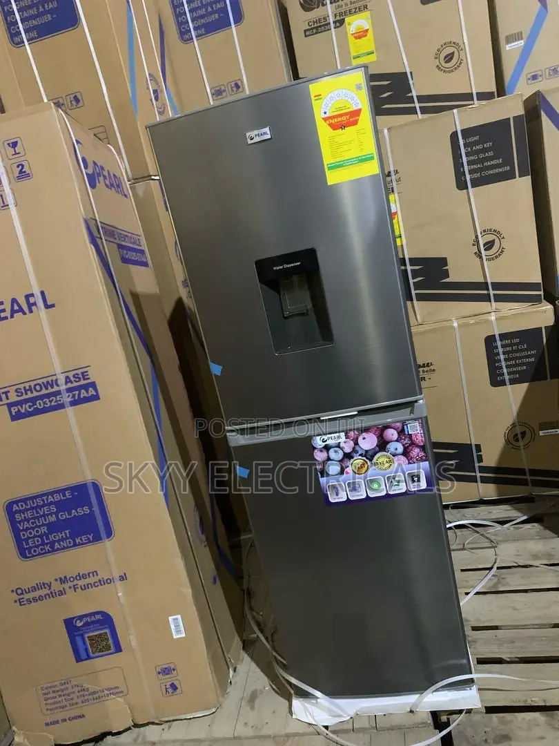 Pearl Pf-415bixwd-1a 246liters Dispenser Double Door Fridge