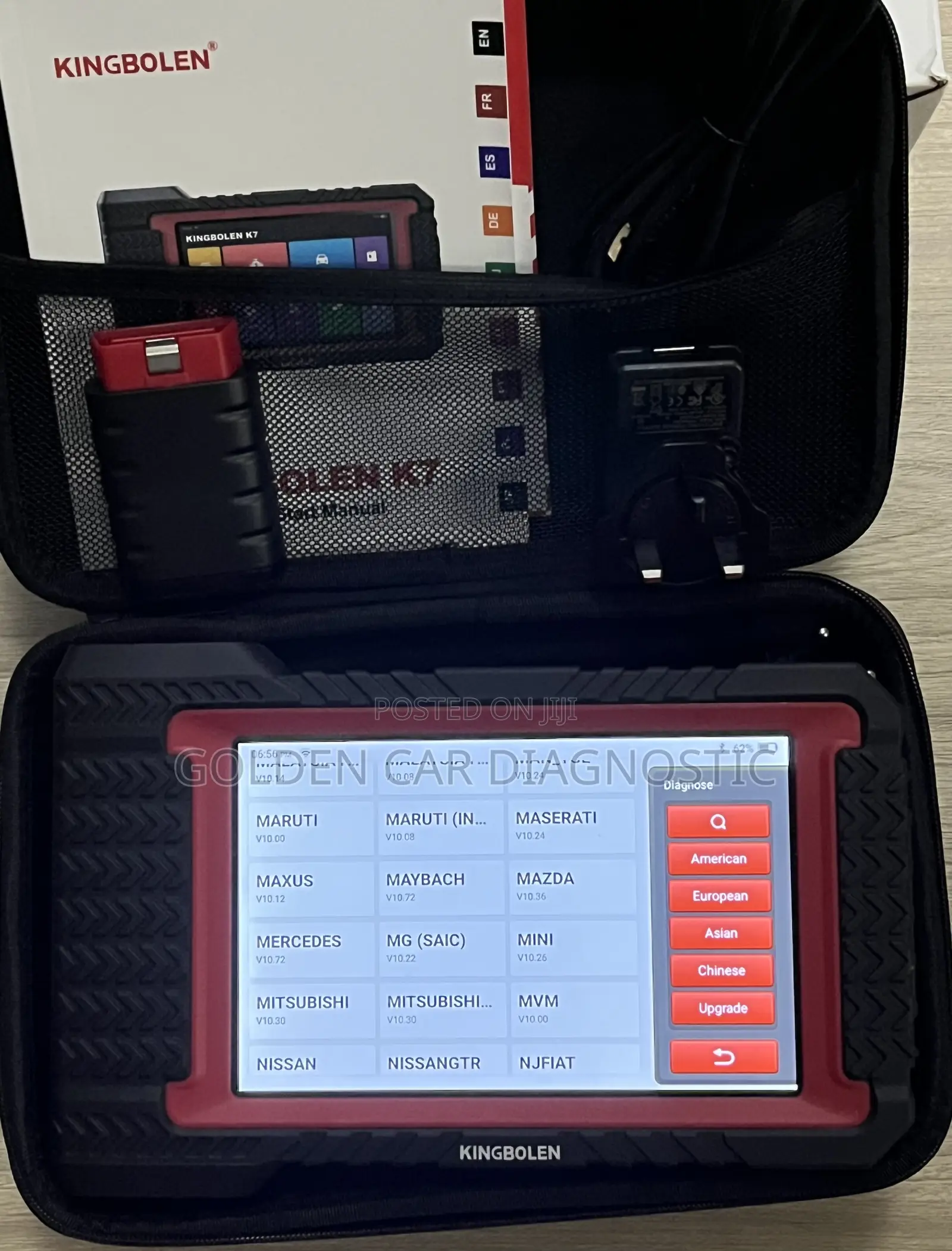 Kingbolen Bluetooth Obd2 Car Diagnostic Scanner