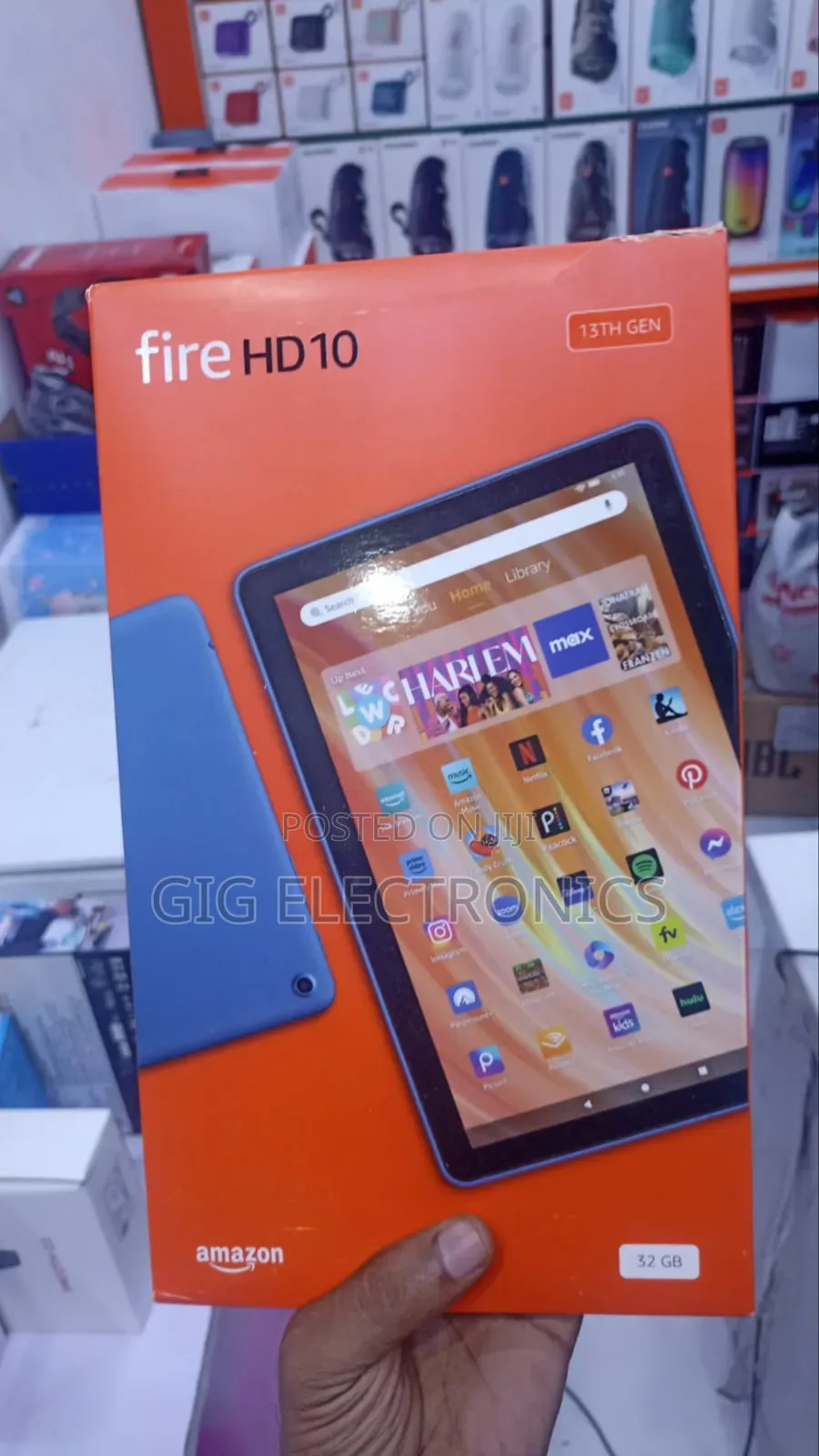 New Amazon Fire HD 10 32 GB Black