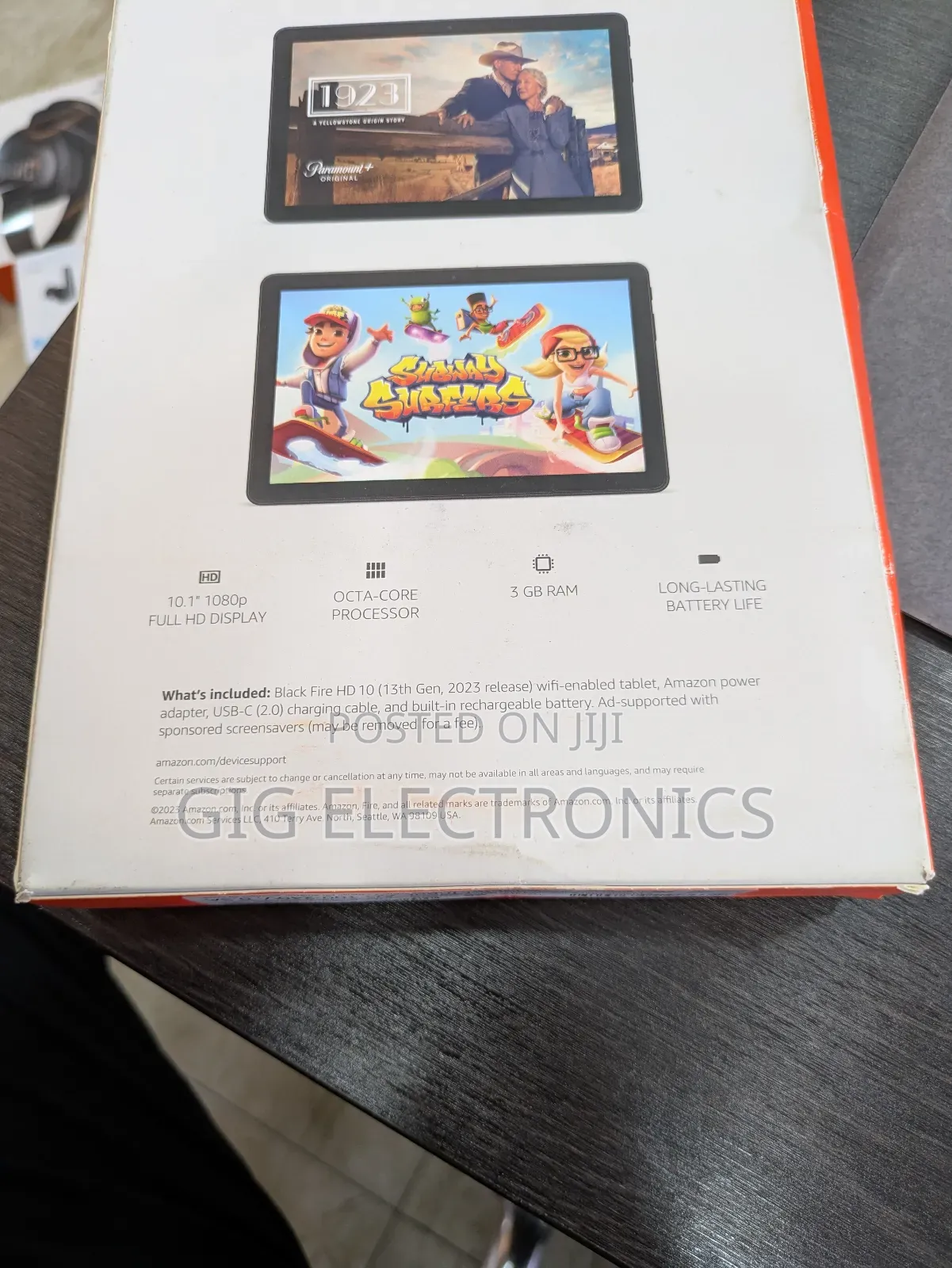 New Amazon Fire HD 10 32 GB Black