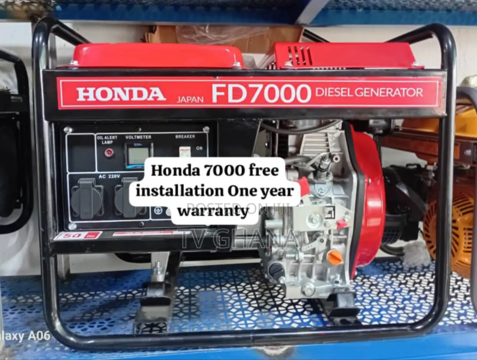 Quiet but Powerful Honds Fd7000 Petrol Generator 10kva
