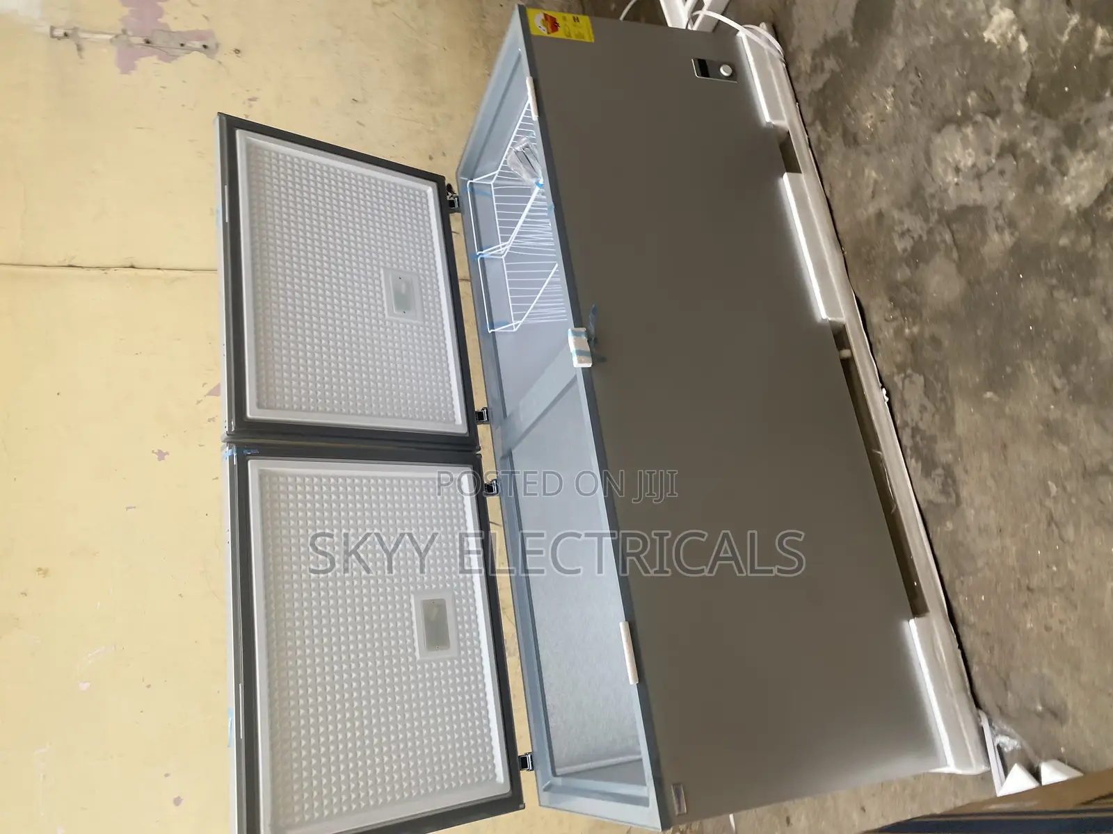 Nasco Nas-1200fl-dd 800liters Double Door Chest Freezer