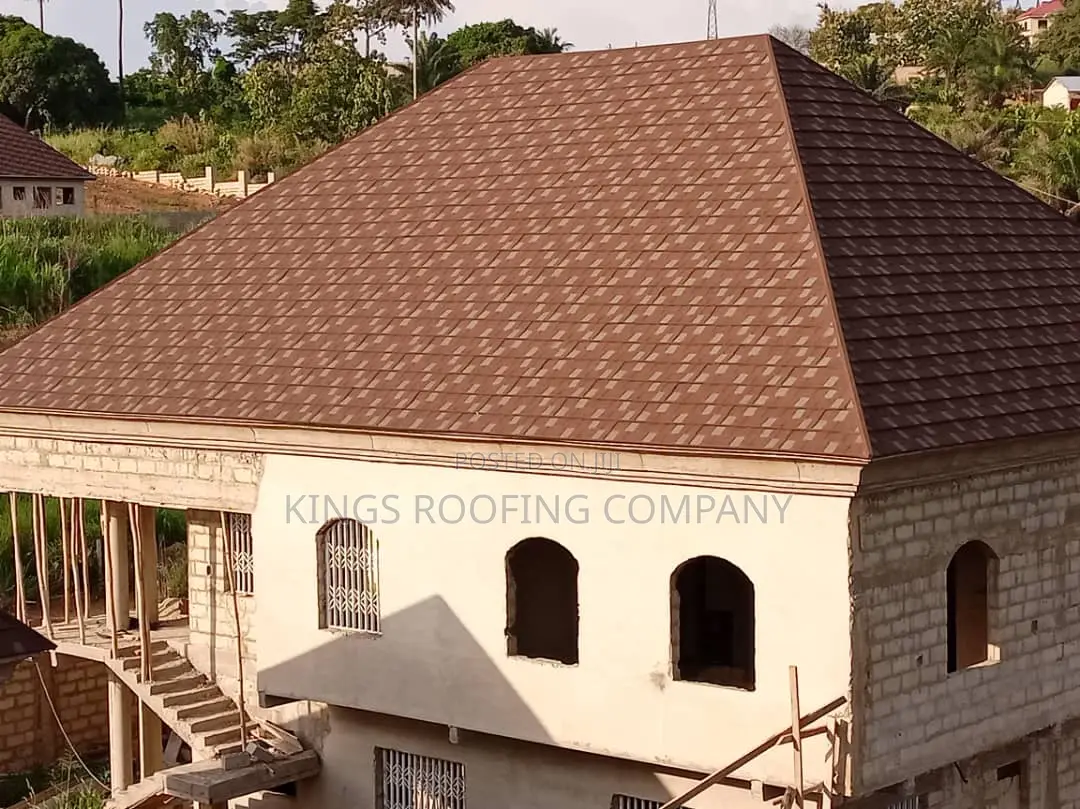 Brown Colored Shingle Roofing Tiles