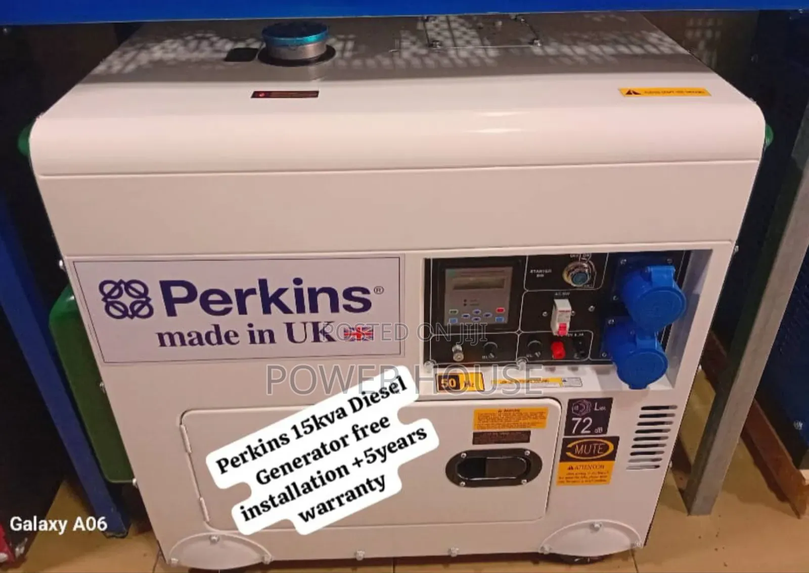 Power Pulse Plus Perkins Diesel Generator 15kva Silent