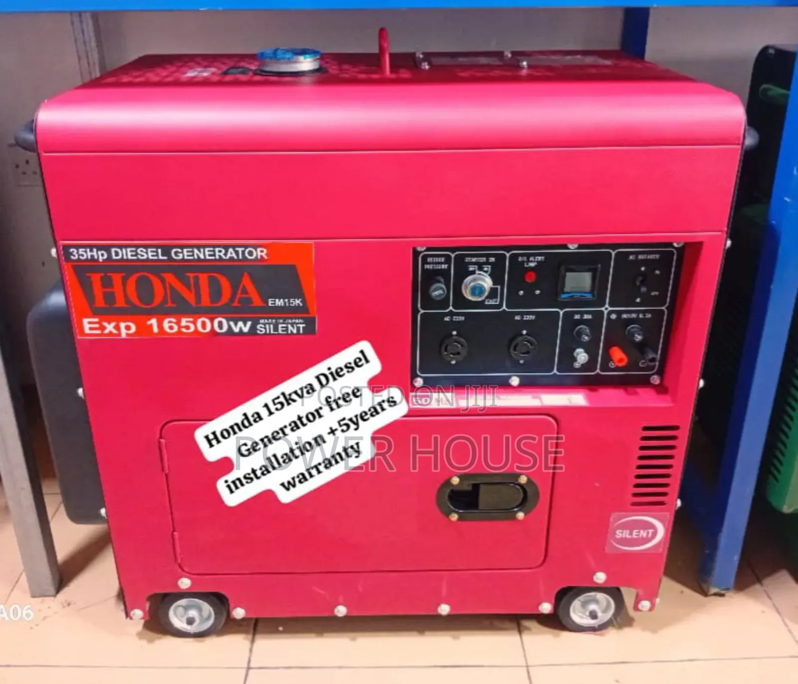 Energy Wave Pro Honda Diesel Generator 15kva Silent