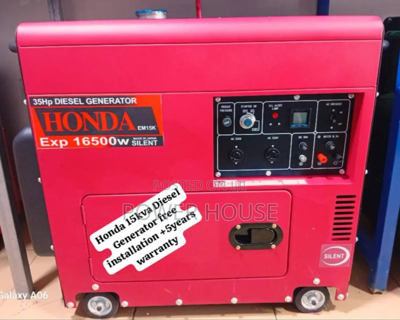 Power King Pro Honda Diesel Generator 15kva Silent