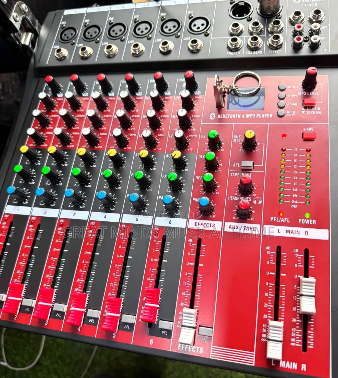 Yamaha Ct 60s 6 Channel Mixer
