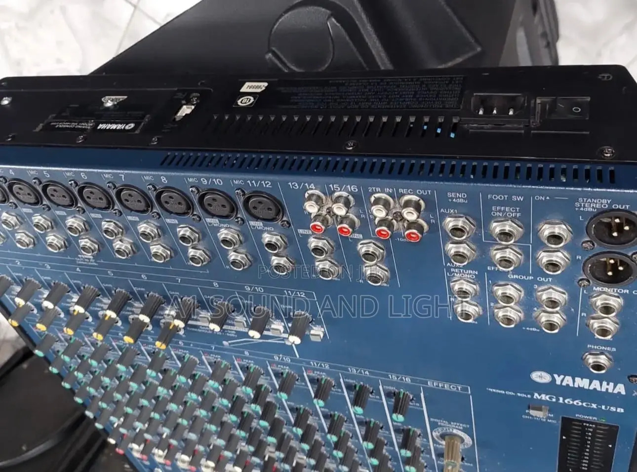 Yamaha Mg166cx Usb 16 Channels Mixer