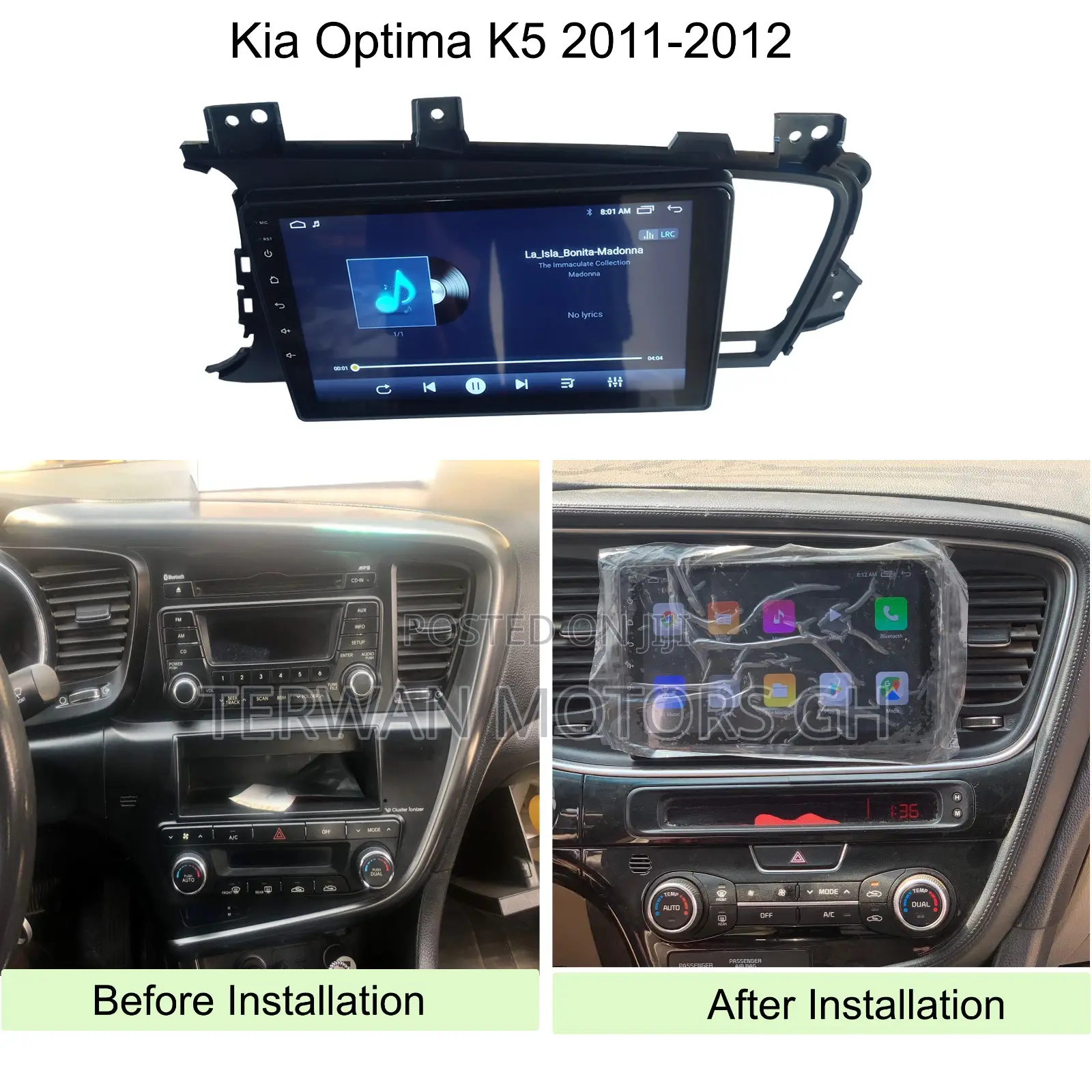 Quality Android Screen For All Cars (Free Reverse Camera)