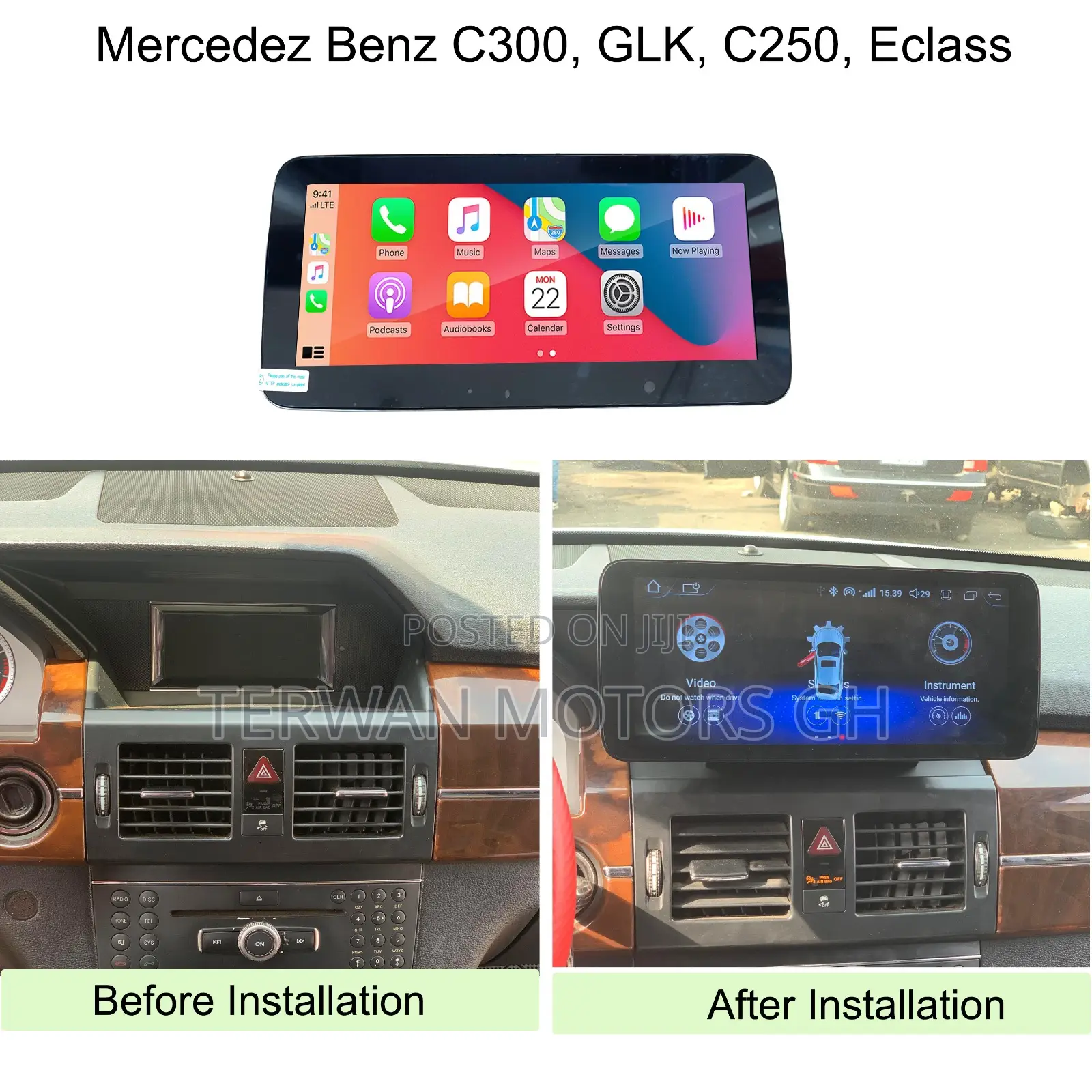 Quality Android Screen For All Cars (Free Reverse Camera)