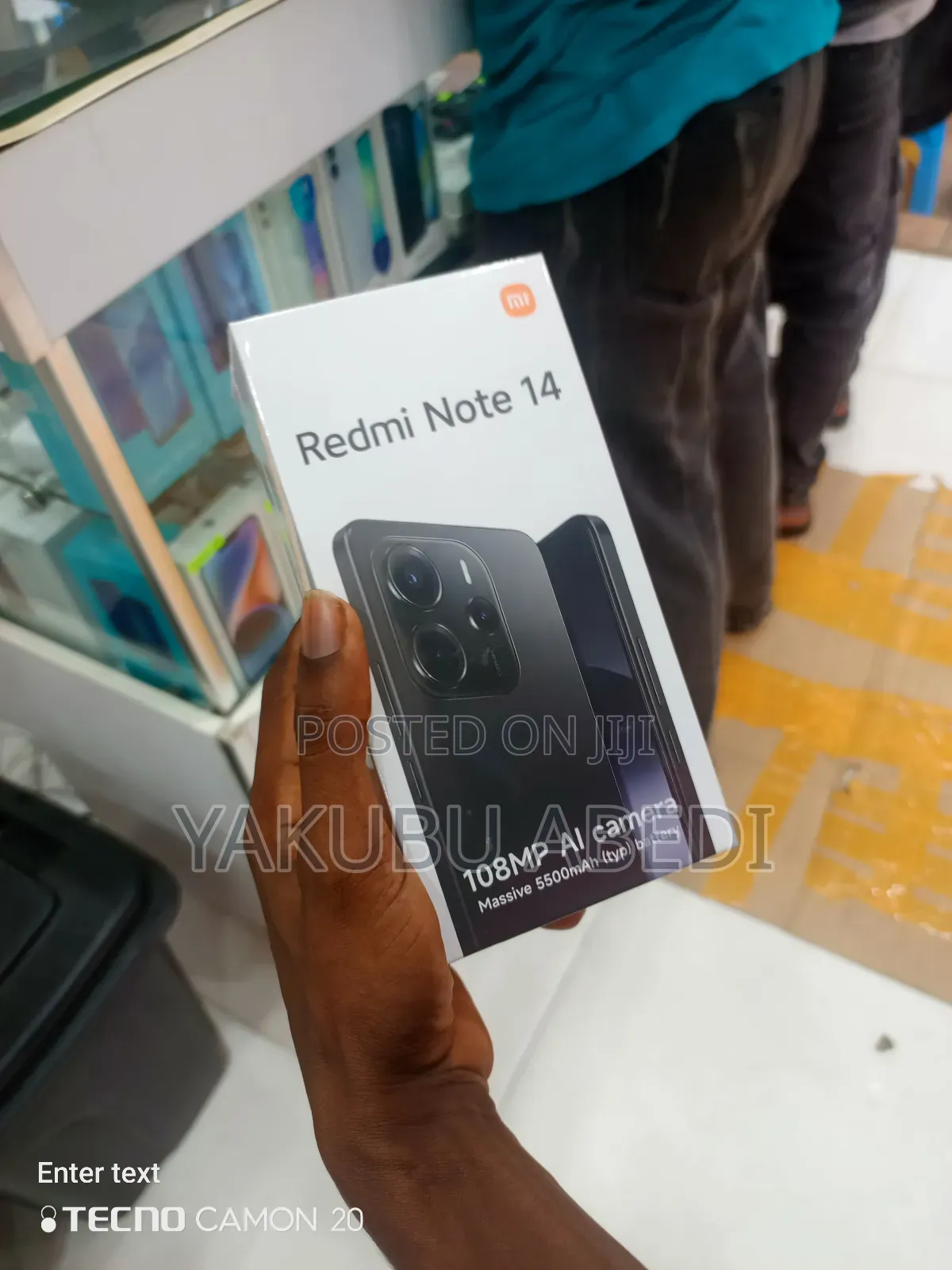 New Xiaomi Redmi Note 14 4G 128 GB Black