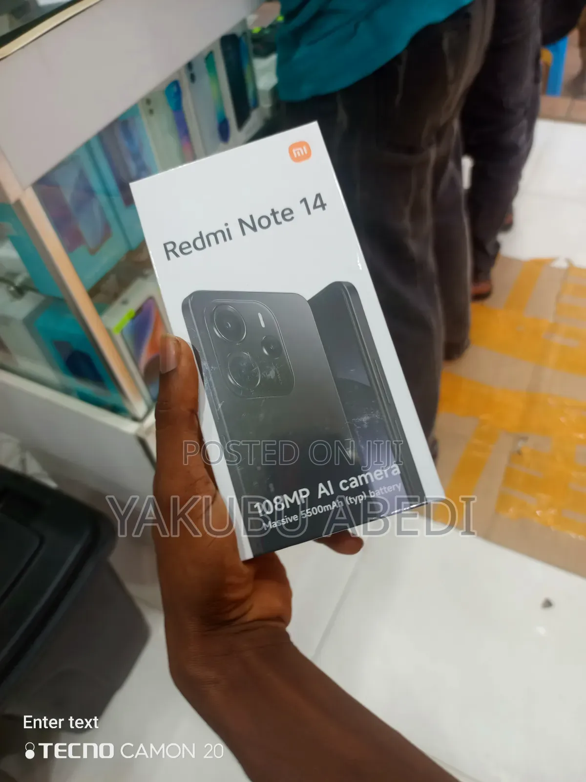 New Xiaomi Redmi Note 14 4G 128 GB Black