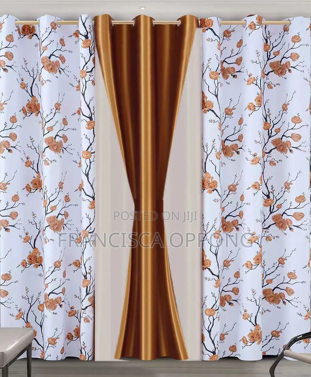 Rich and Reliable 3 in 1 Curtains (Available in Diff Colors
