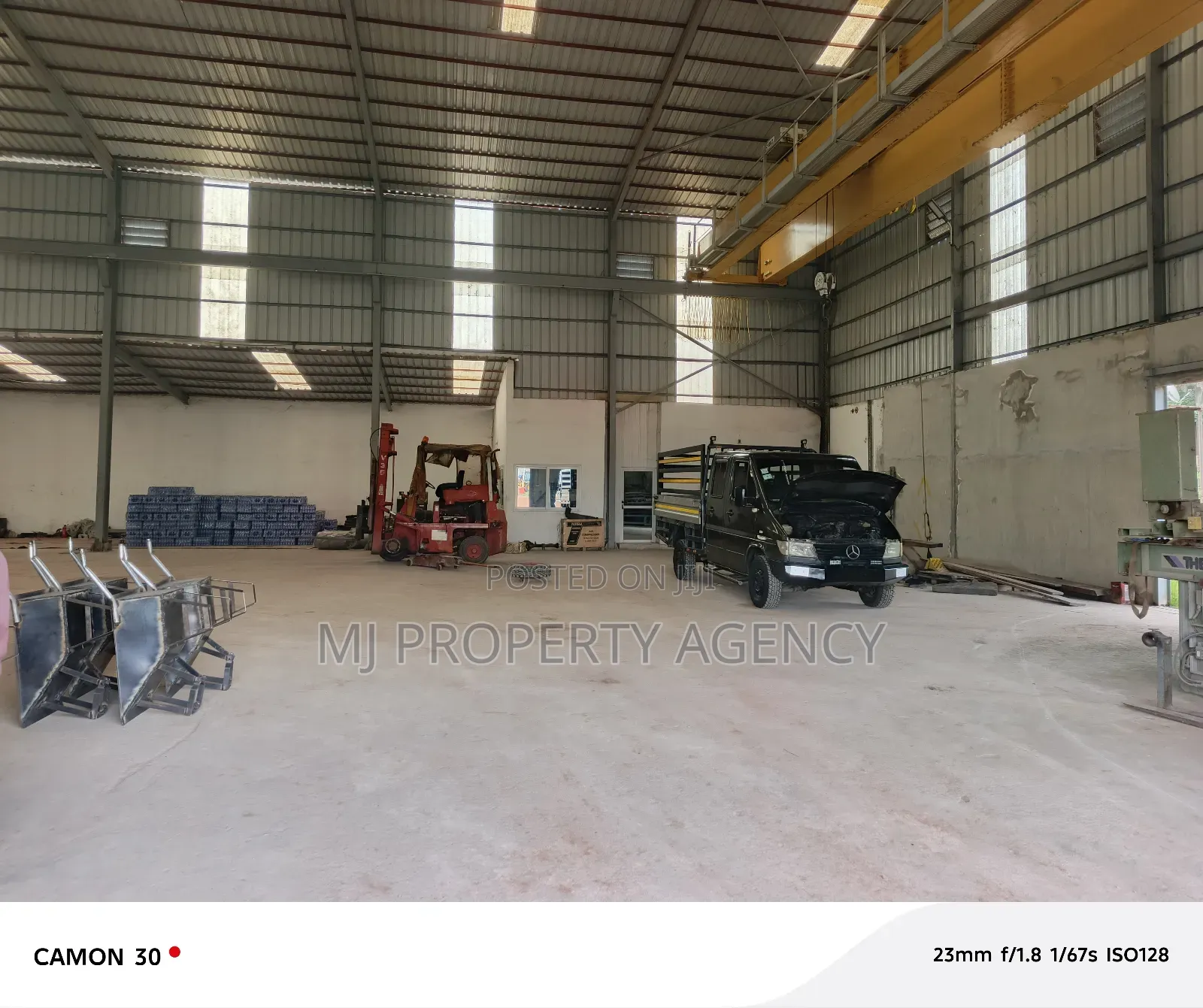 3 Acres Roadside Land With 1800 SQM Warehouse