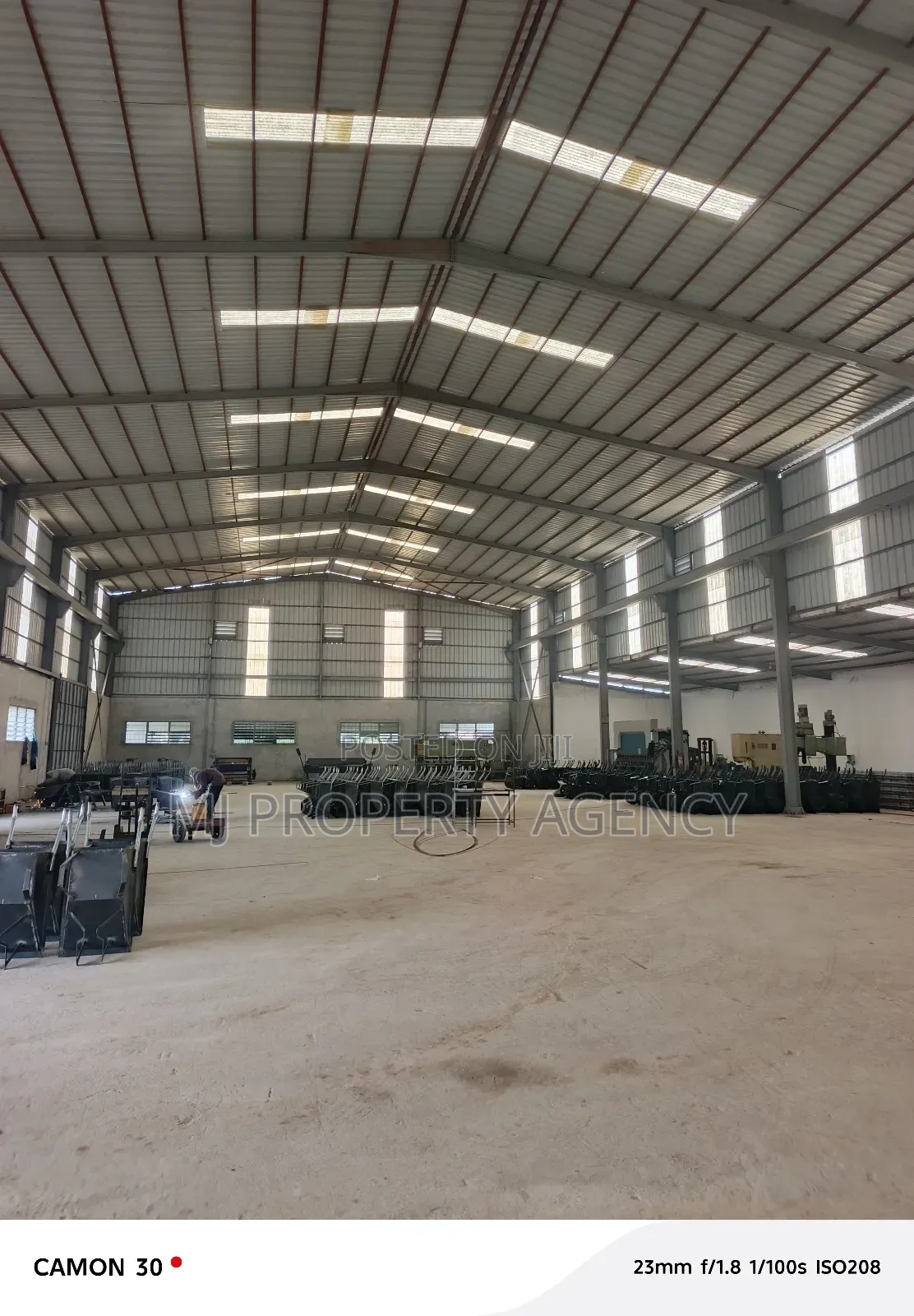 3 Acres Roadside Land With 1800 SQM Warehouse