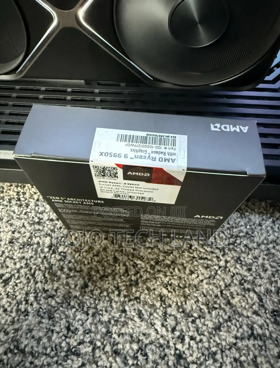 Amd Ryzen 9 9950x 16 Core 32 Thread Desktop Processor