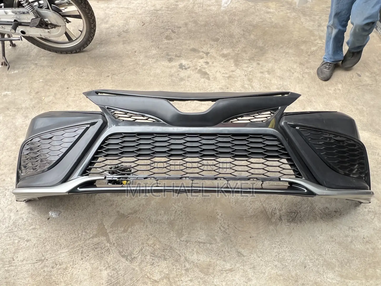 Toyota Camry 2018 Complete Front Bumper.