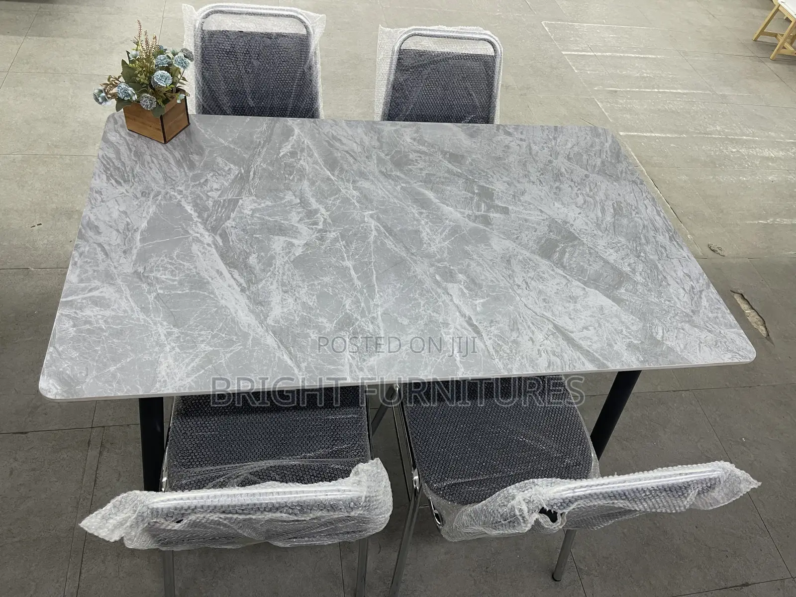 Dining Sets (Quality Marble Dining Table With Four Chairs)