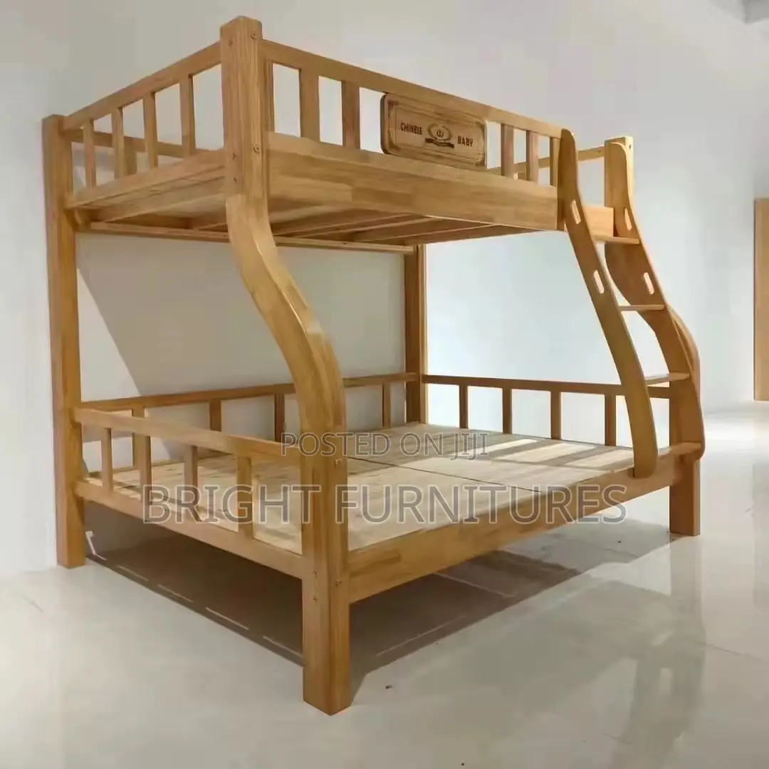 Wooden Bunk Bed (Quality Foreign Wooden Student Bunk Bed)